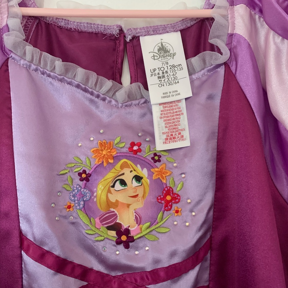 Disney Rapunzel Dress (7/8) Halloween is coming - Picture 2 of 4